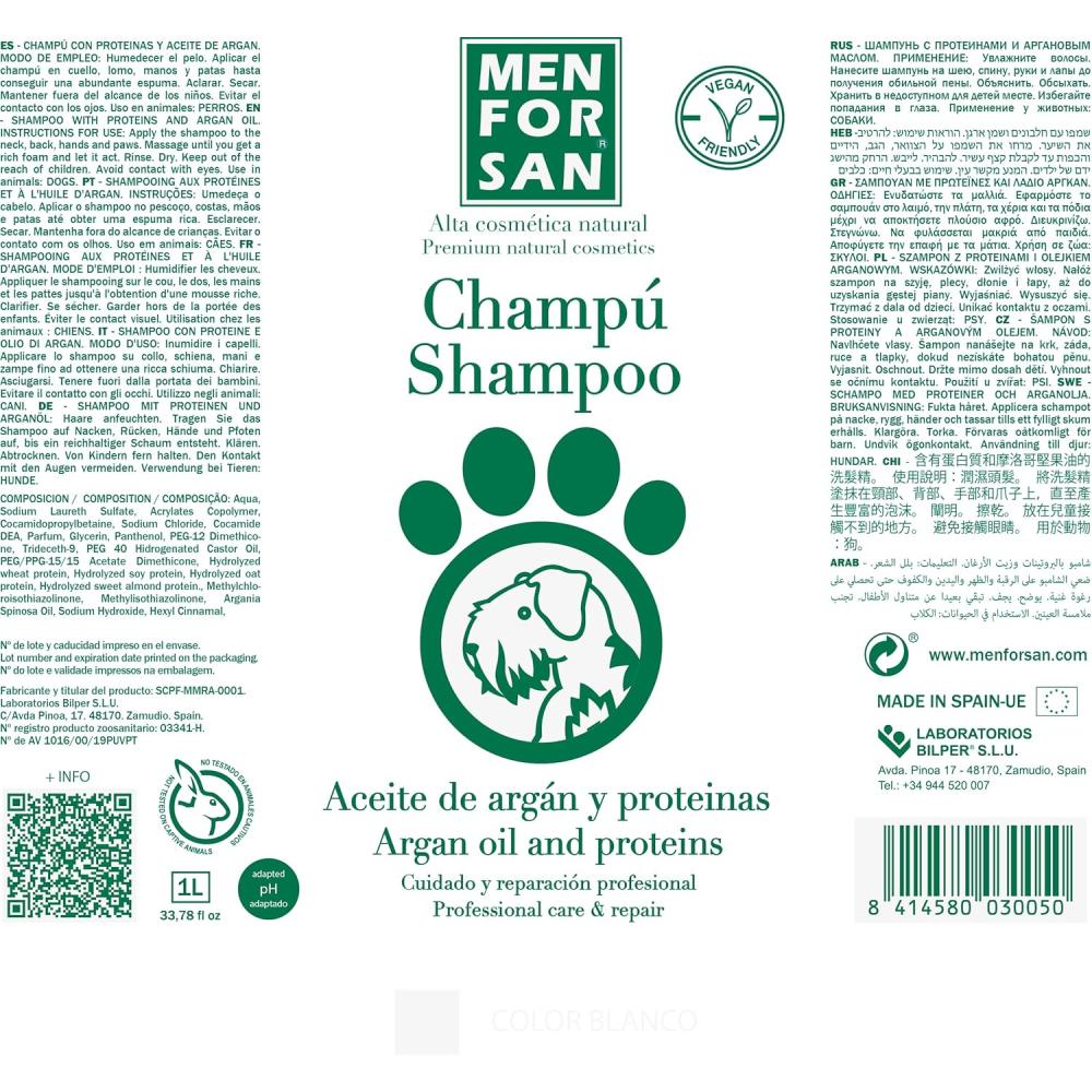CHAMPÚ PERROS Y GATOS en espuma con aloe vera - Imagen 3